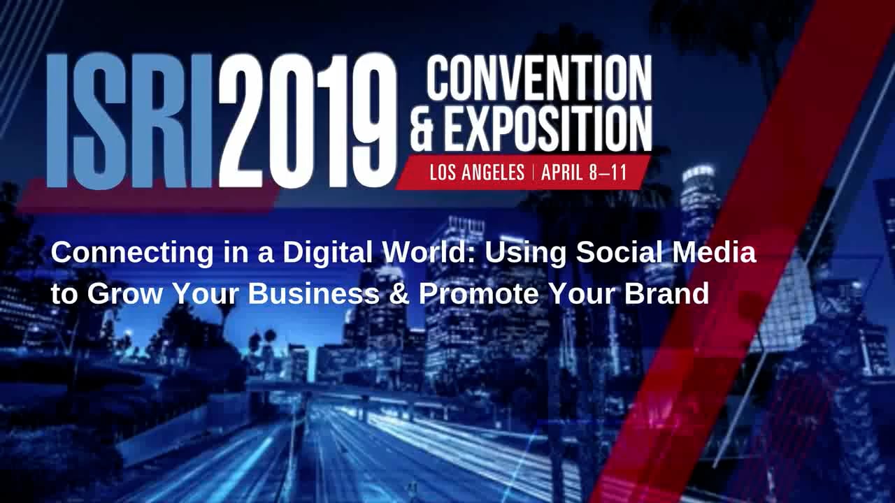 Connecting in a Digital World: Using Social Media to Grow Your Business & Promote Your Brand