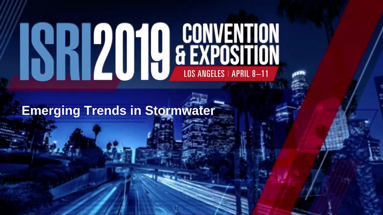 Emerging Trends in Stormwater