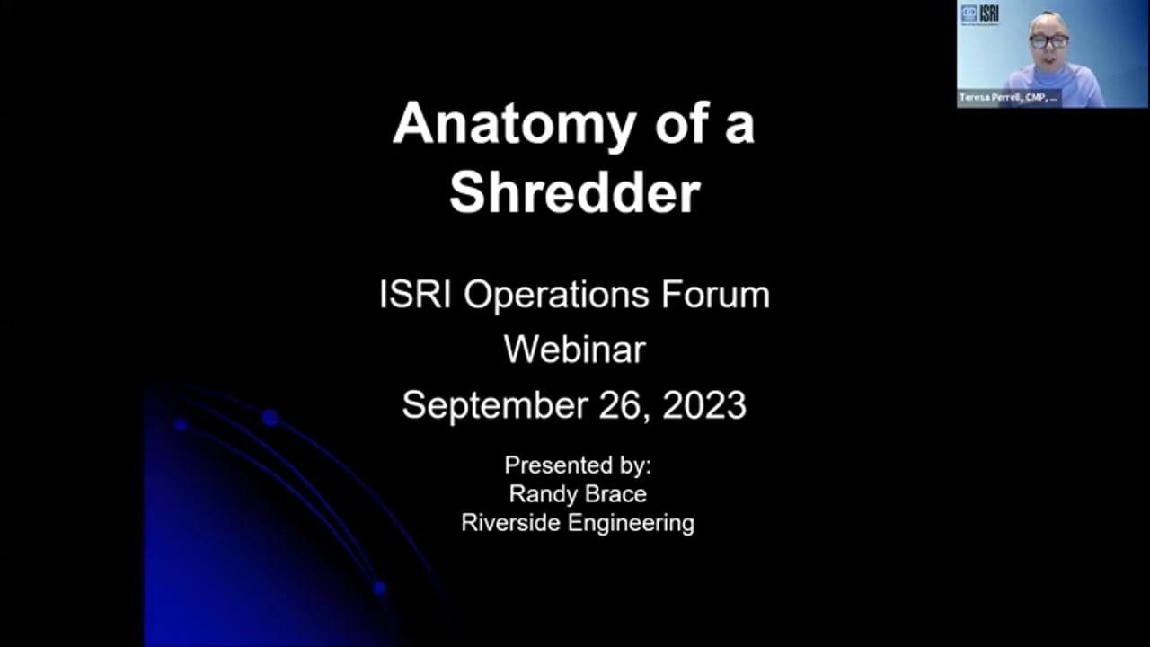 Anatomy of a Shredder