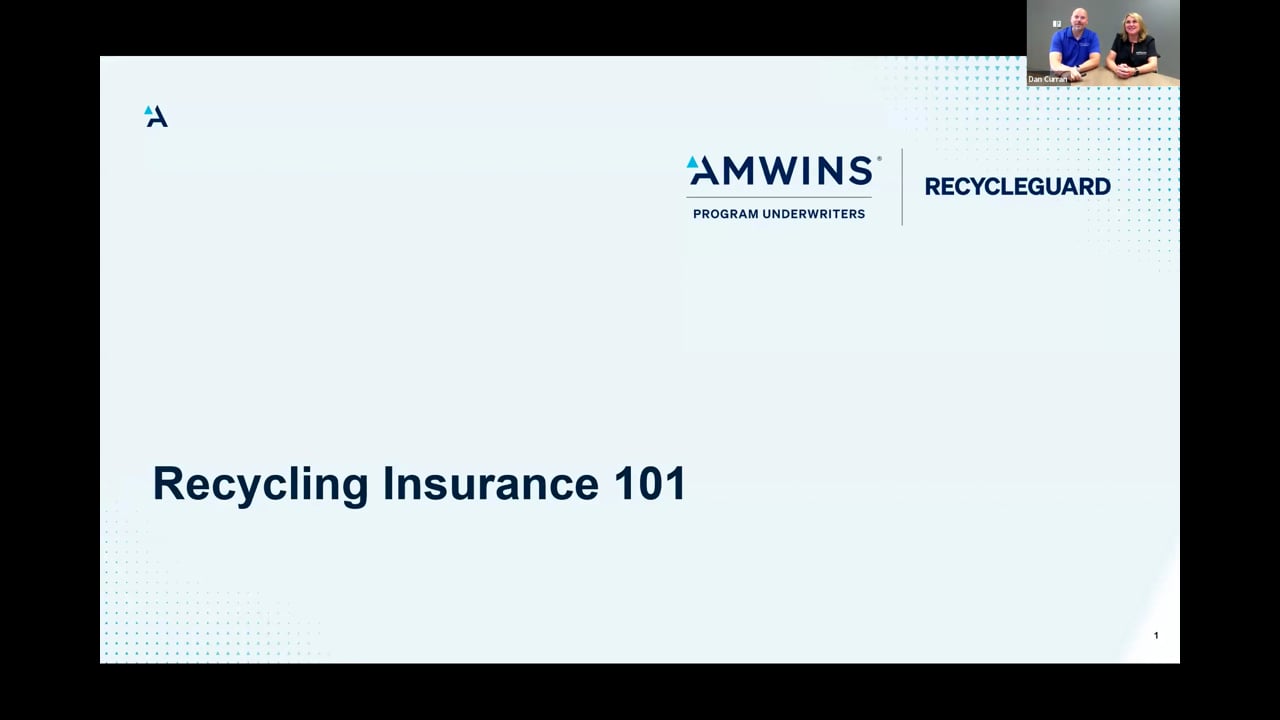 Recycling Insurance 101 - Recycled Materials Association
