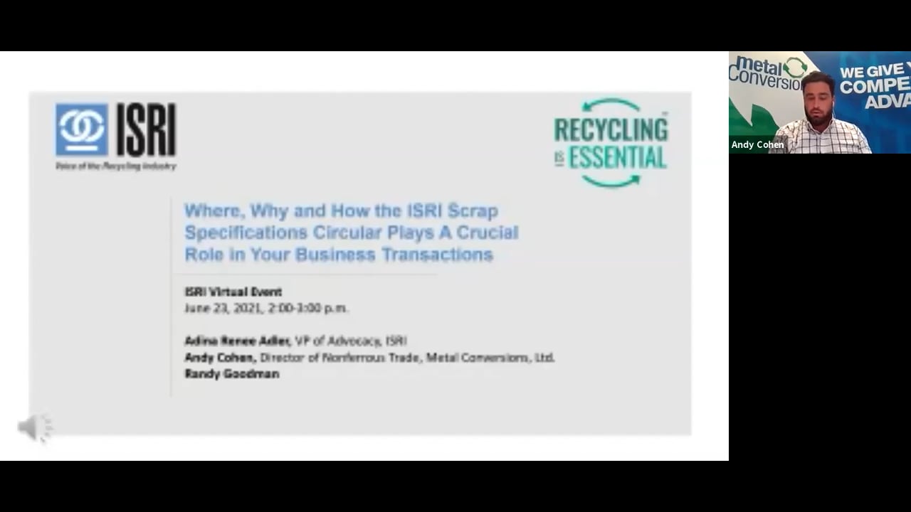 Where, Why and How ISRI Scrap Specifications Circular Plays A Crucial Role in Your Business Transactions