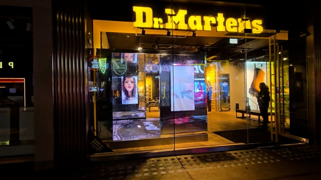 Dr Martens Interactive LED Floor