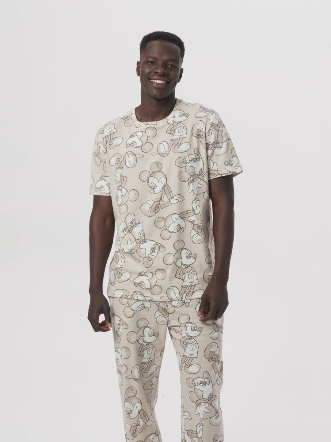 סט פיג’מה קצרה MICKEY