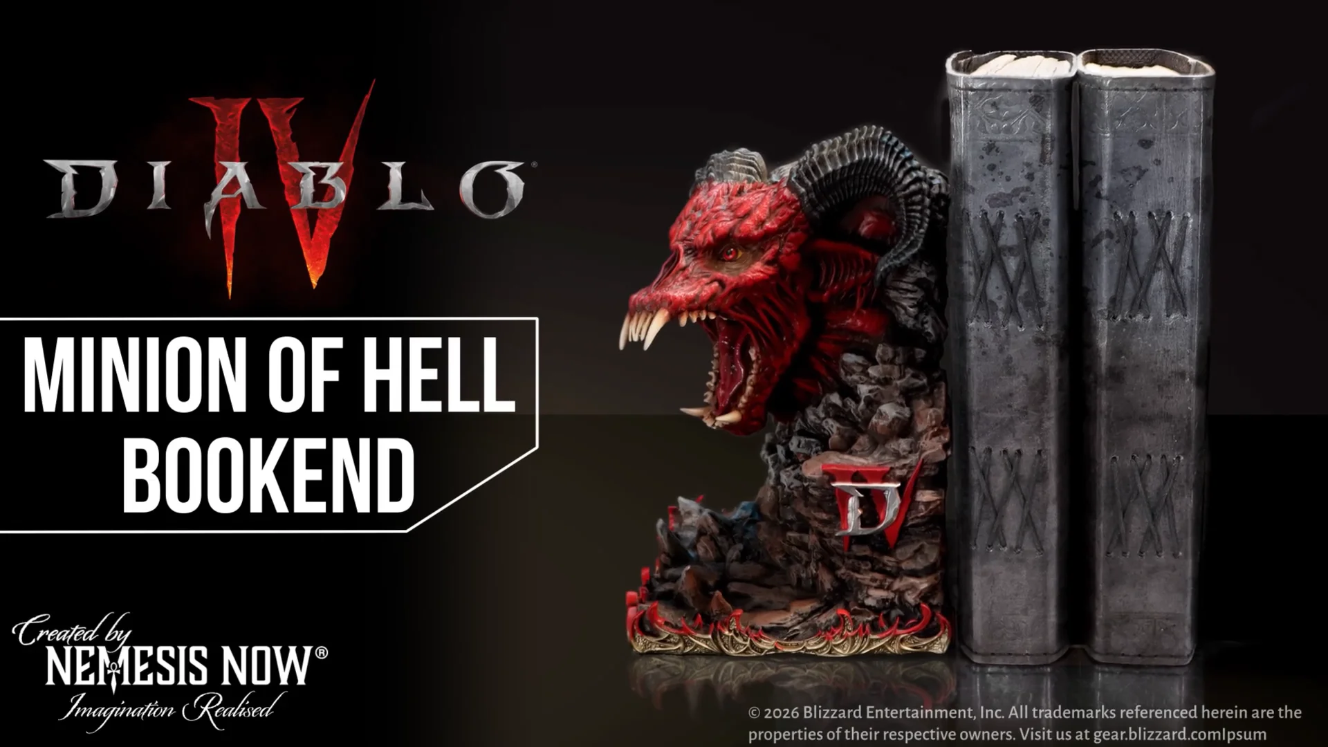 Diablo® IV Minion of Hell Bookend 18.3cm