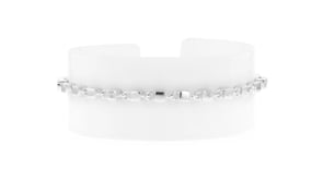 Zina Sterling Silver Cube-Link Bracelet