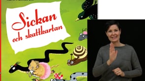 Sickan och skattkartan – tecken till boken