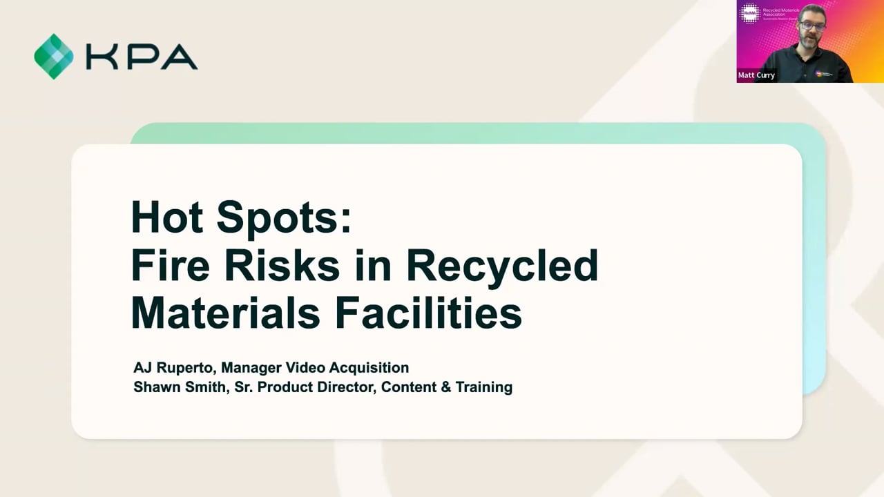 Hot Spots: Fire Risks in Recycling and Scrap Facilities