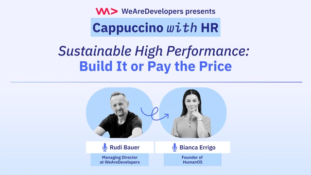 Sustainable High Performance: Build It or Pay the Price