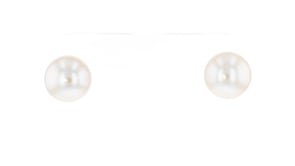 11-12mm Cultured Pearl Stud Earrings in 14kt Yellow Gold