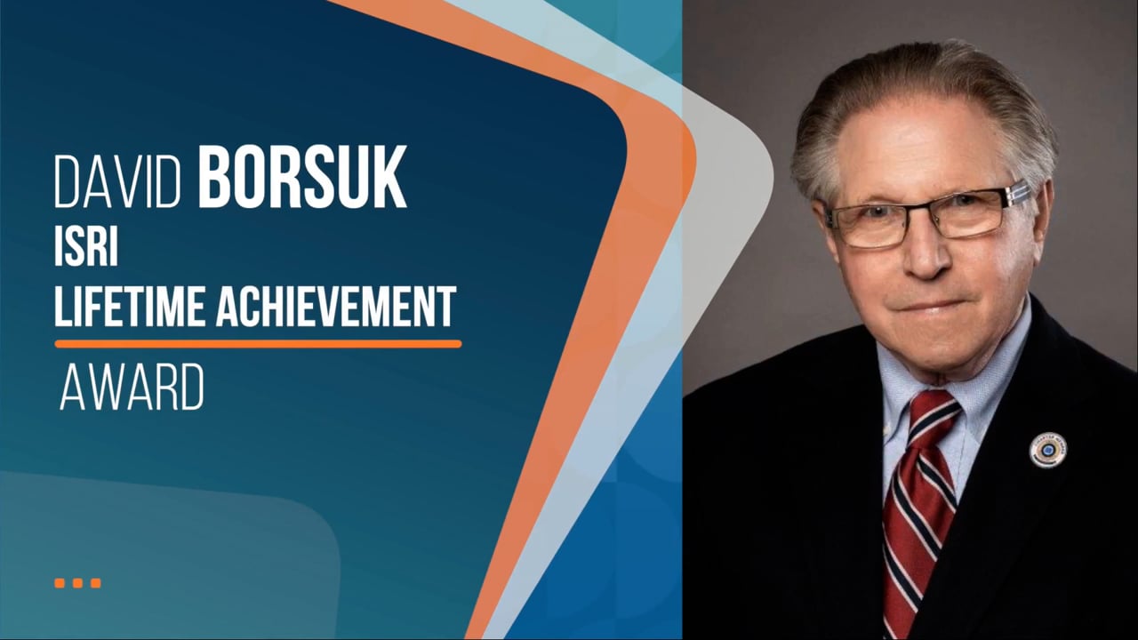 Lifetime Achievement Award - David Borsuk