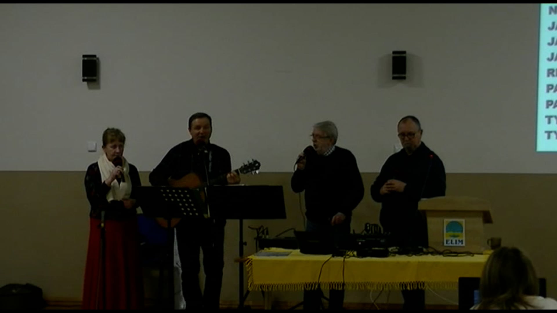 2025.12.13 Dni Trzeźwości - Wisła Oaza Zakończenie Dnia & Pieśń " Nie Wiem, Nie Wiem " Wyk. Zespół Fundacji