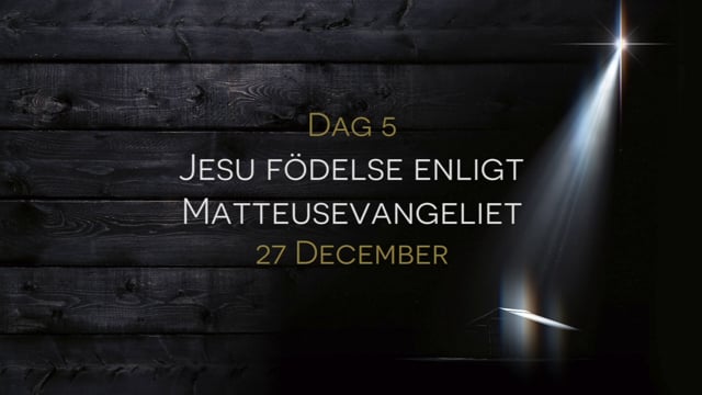 ⁣27 december | 15 dagar av julens budskap