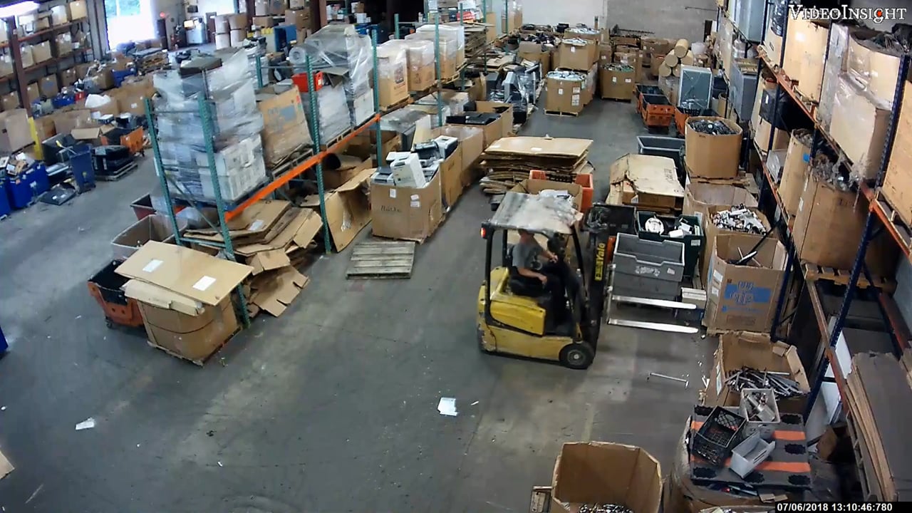 Near-Miss Incident: Fork Truck Operation