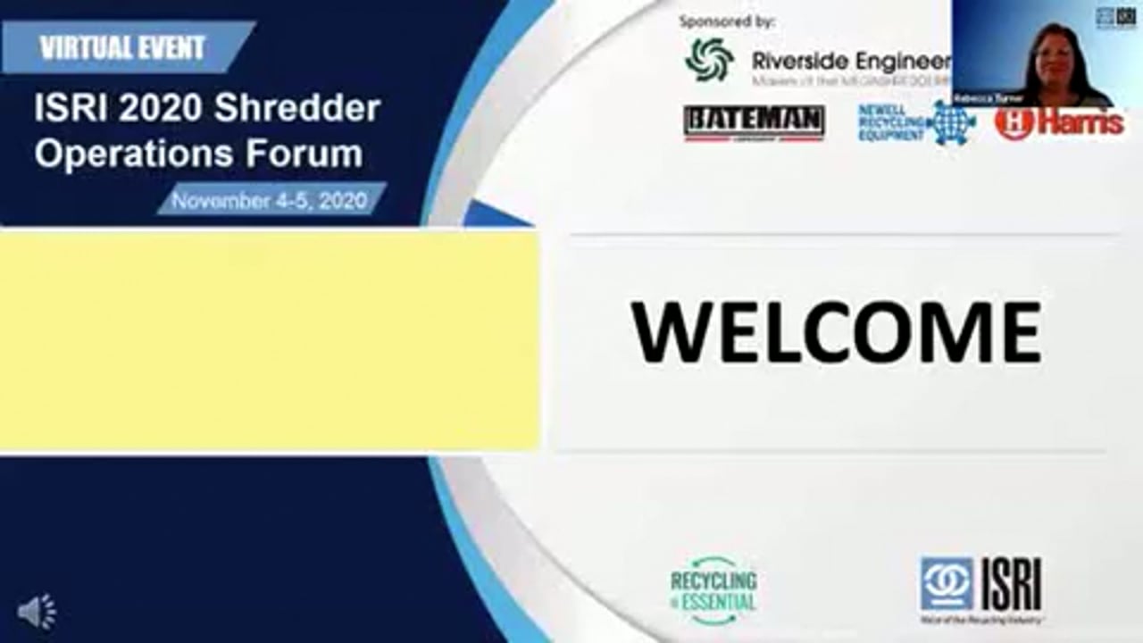 ISRI 2020 Shredder Operations Forum Day Two