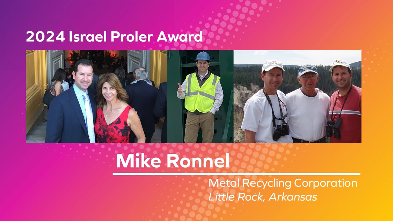 Proler Award 2024 - Recycled Materials Association