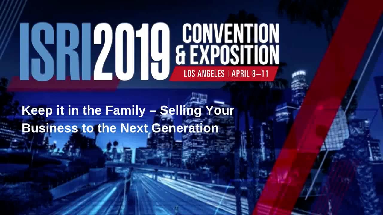 Keep it in the Family – Selling Your Business to the Next Generation