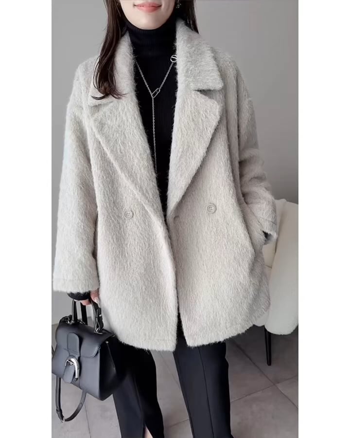 2way shaggy jacket / フリルシャギージャケット removable-cuffs 2way shaggy jacket / フリルシャギージャケット