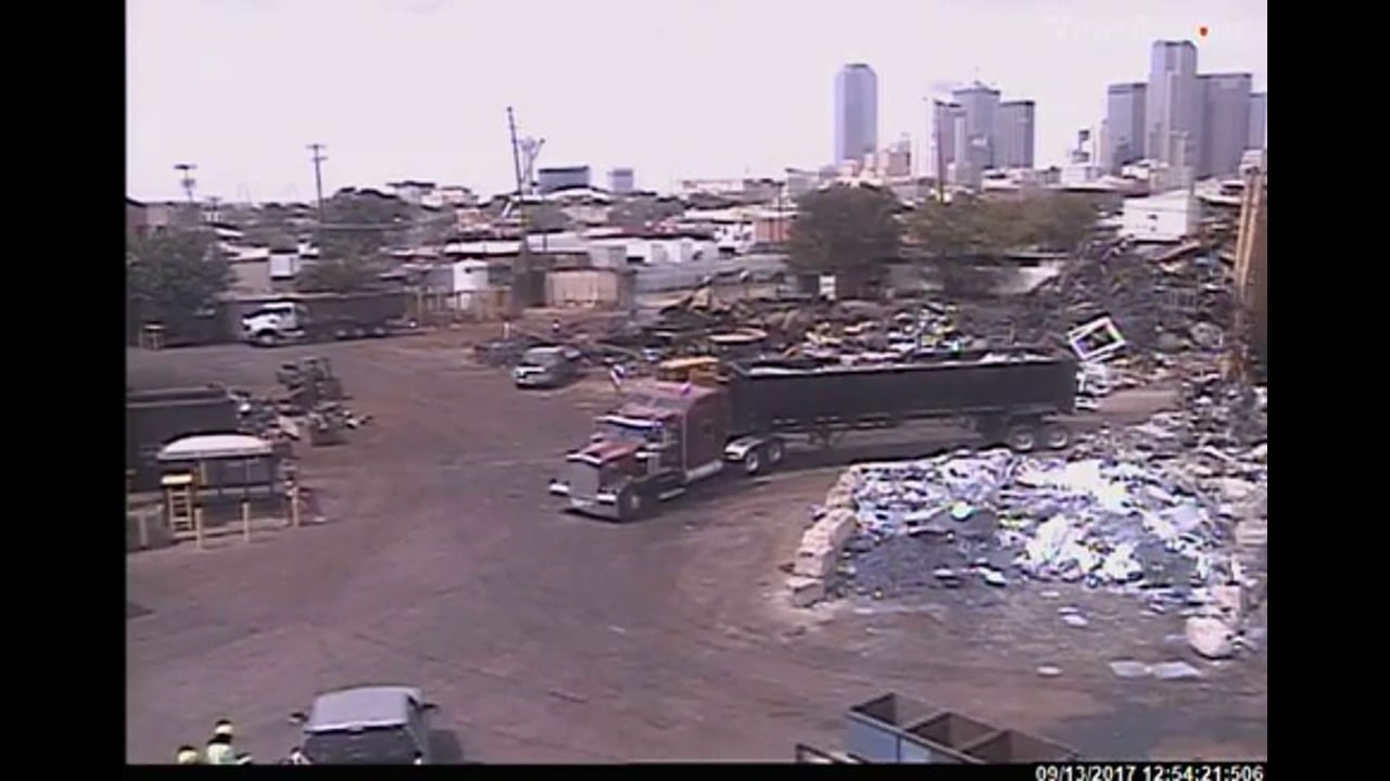 Near-Miss Incident: Raised Dump Bed