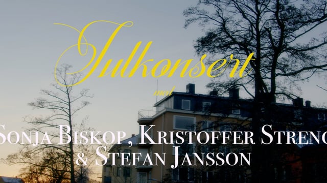 Julkonsert med med Kristoffer Streng och Sonja Bishop