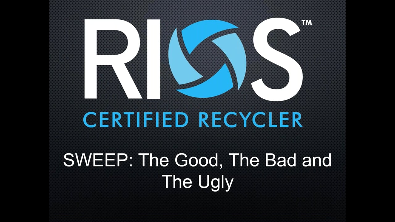 Webinar: SWEEP Standards - A New Certification System for MRFs and Municipalities