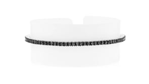 3.00 ct. t.w. Black Diamond Tennis Bracelet in Sterling Silver