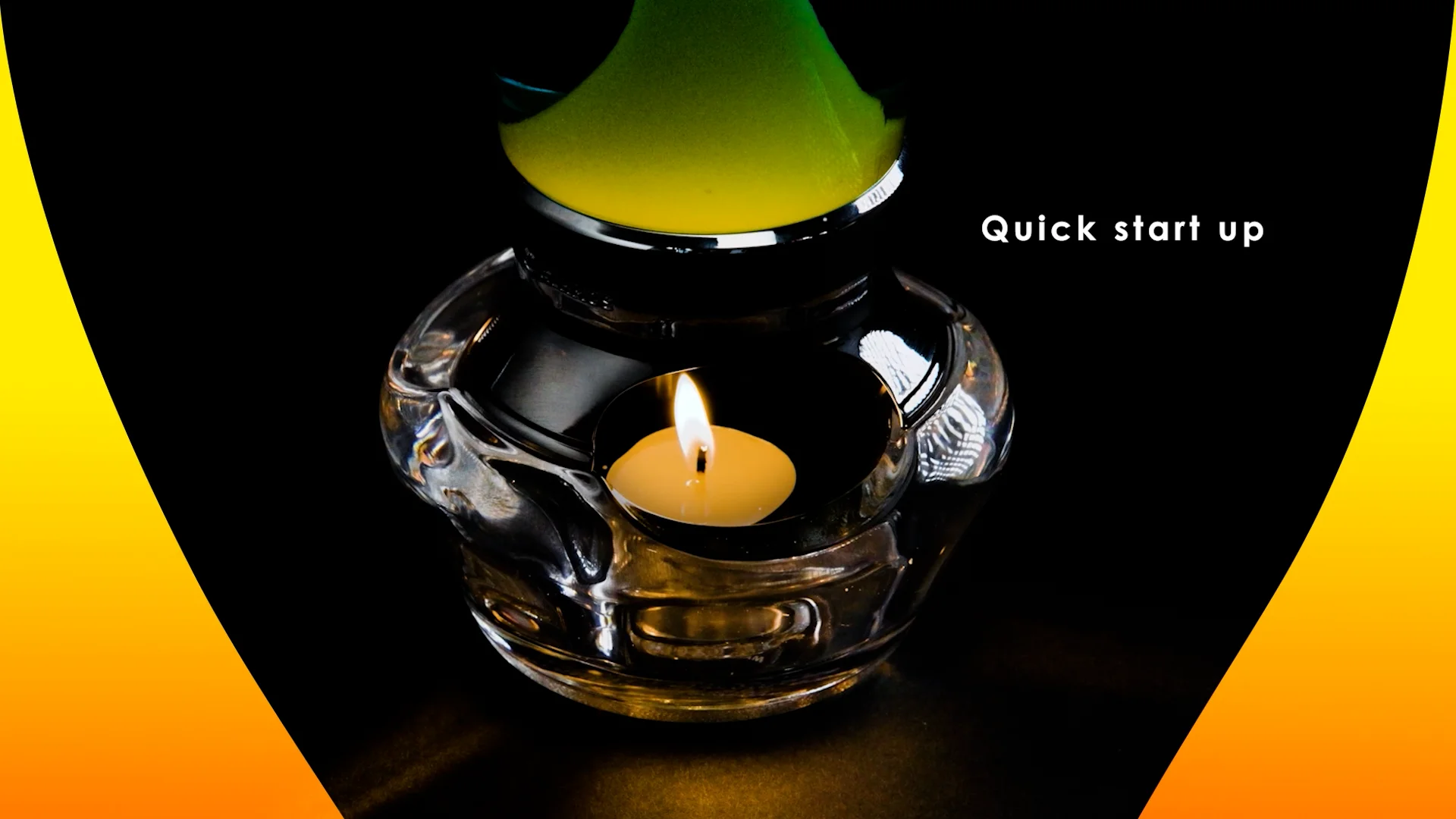 Candle Powered Lava Lamps by Mathmos