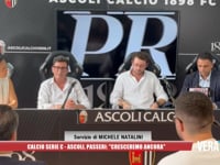 Calcio Serie C - Ascoli, Passeri: "Cresceremo ancora"