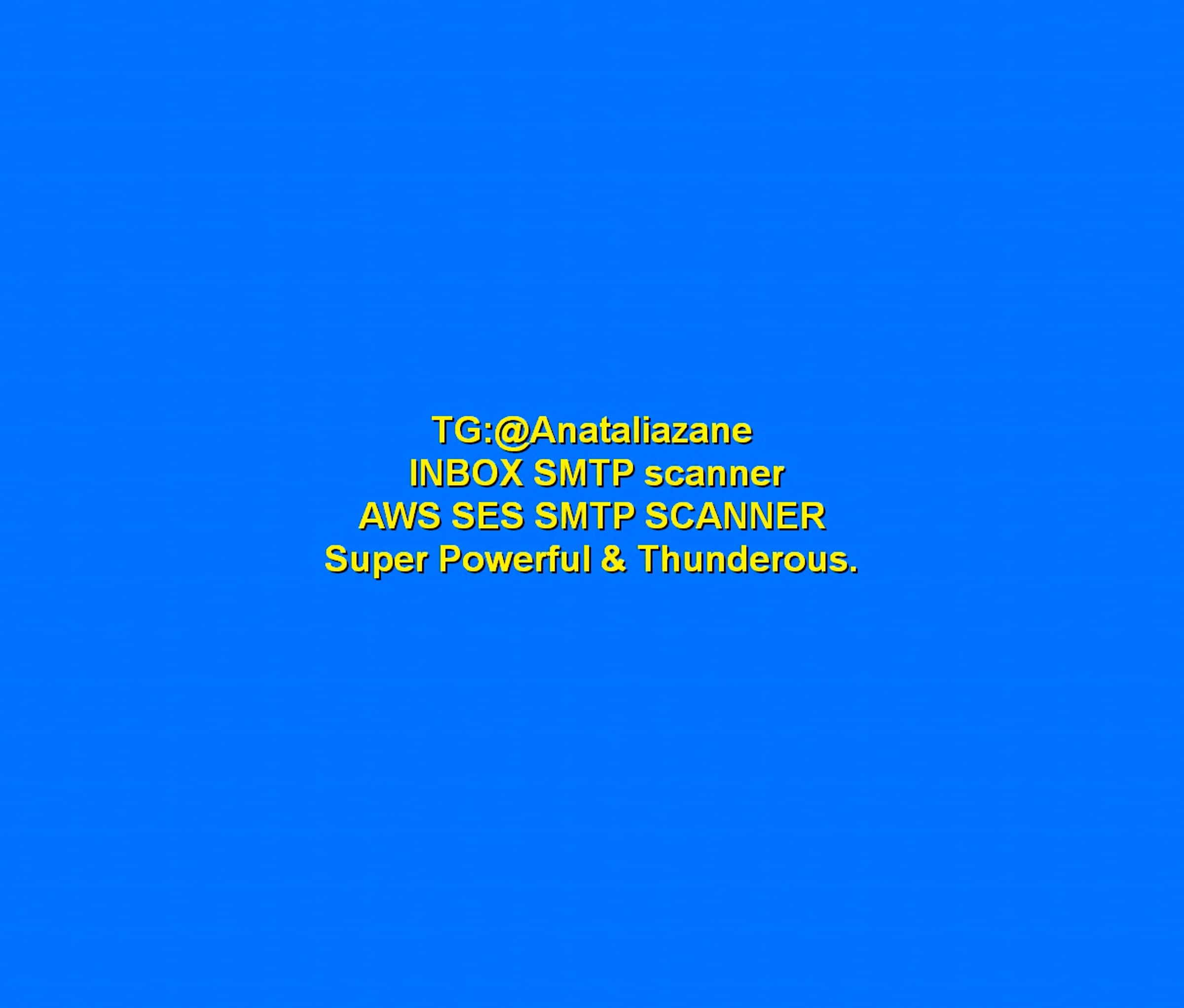 Powerful Inbox Smtp & AWS SES SMTP Scanner | Videos & Movies on Vimeo