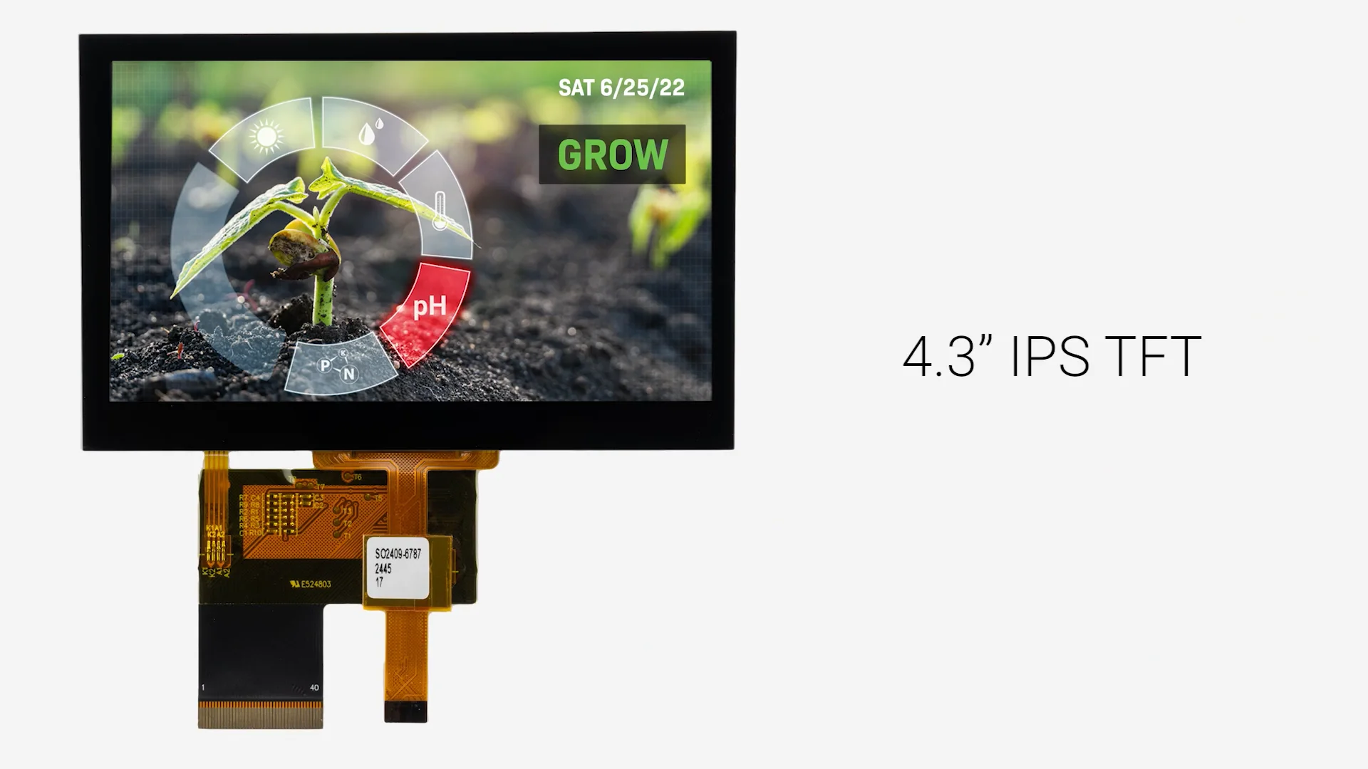 NBTページ White 20x4 Character Slim OLED Module