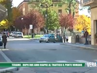 Teramo - Dopo due anni riapre al traffico il ponte Vomano