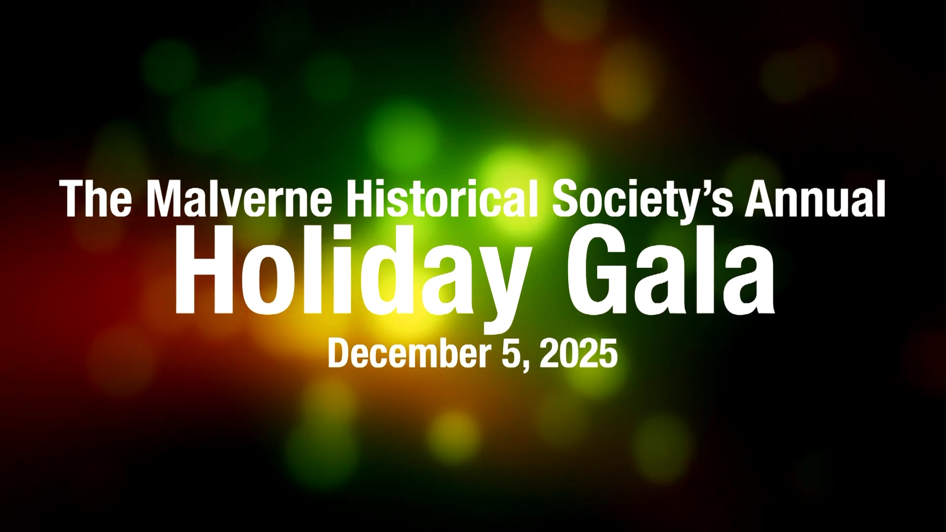 Malverne Holiday Gala, Lighting of Malverne 2025