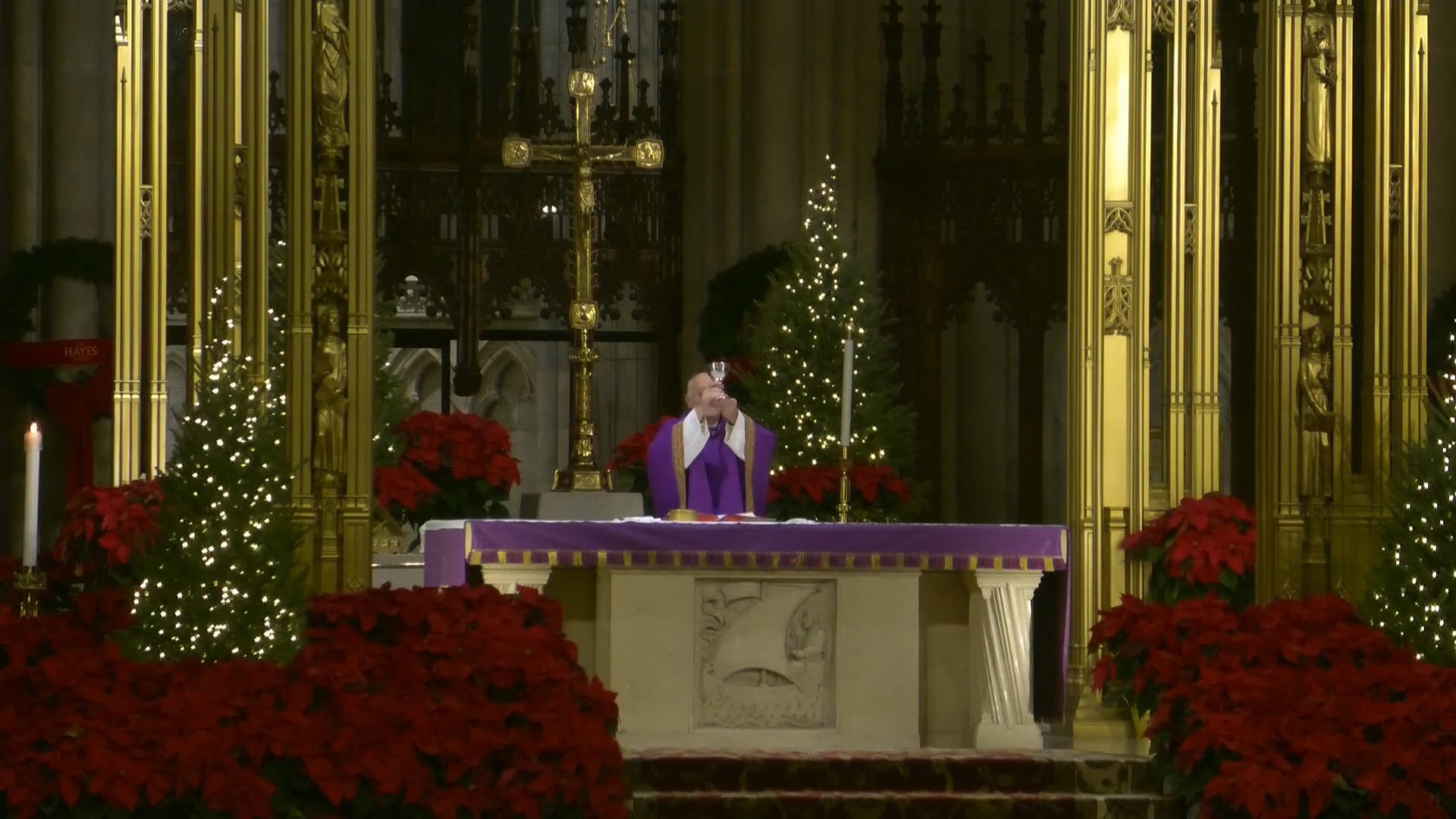 Mass from St. Patrick’s Cathedral - December 24, 2025.