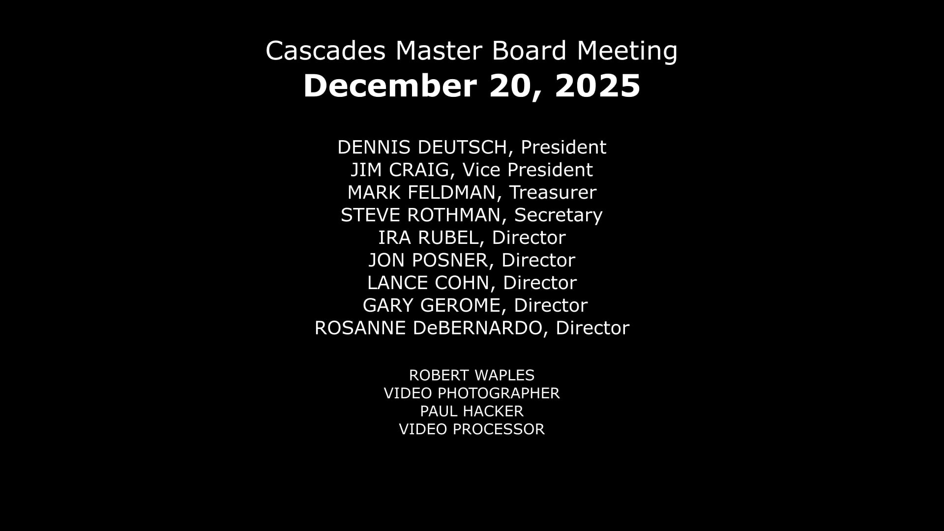 Master Board December 20, 2025. revised | Videos & Movies on Vimeo