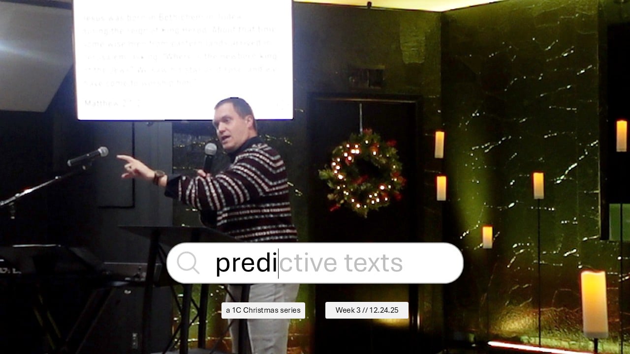 King | Predictive Texts - Wk3 (Christmas Eve) // 12.24.25