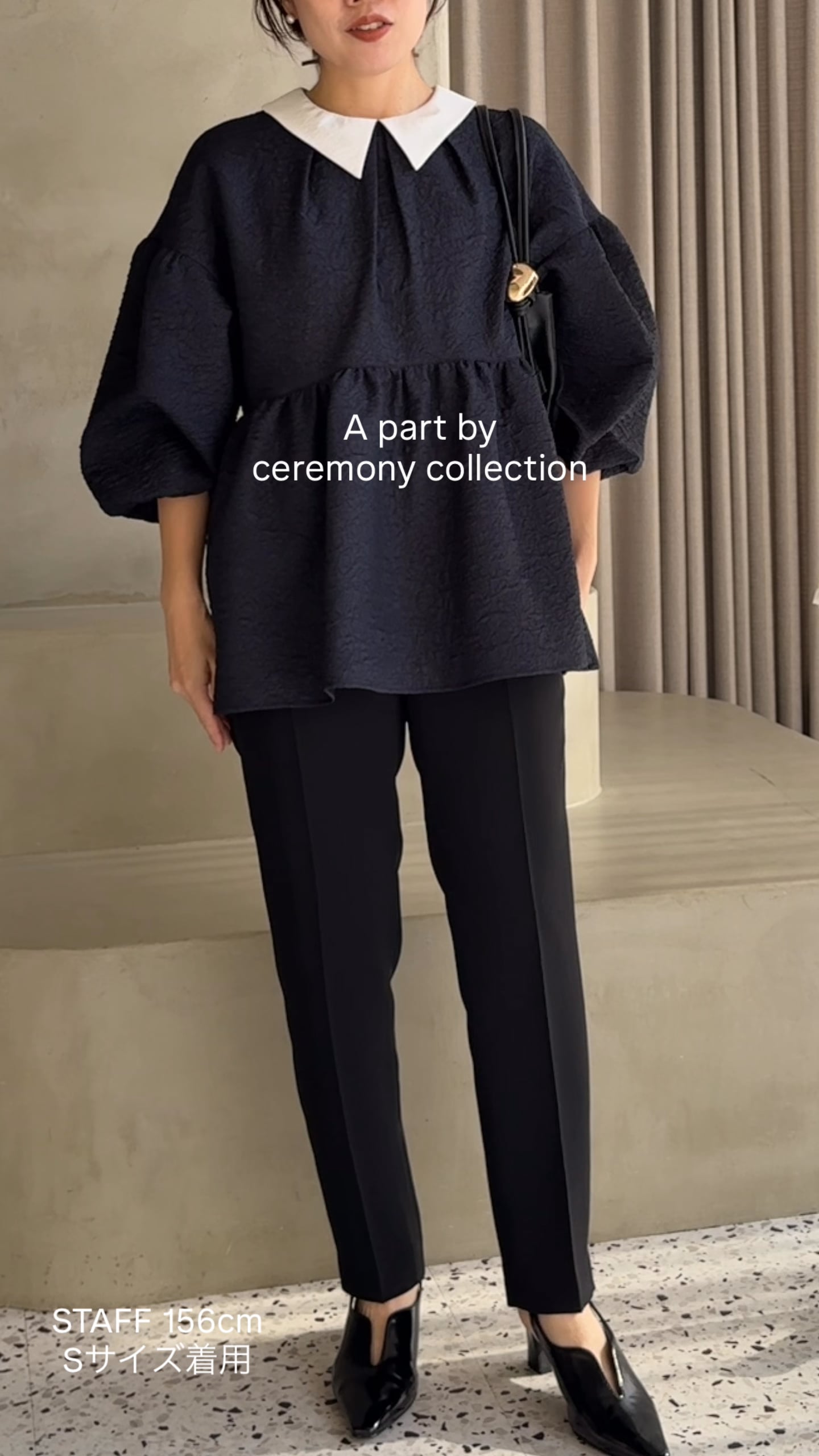 2/18お値下げ】セレモニー/C＊ジャガードブラウスセットアップ