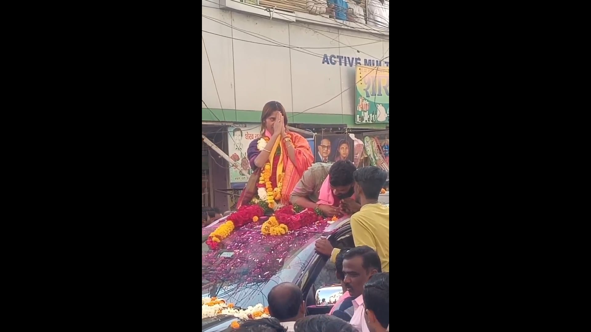 धर्माबाद मैं मा ज पा की और विजयी रैली निकाली गई इस अवसर पर हमारे रिपोर्टर मजीद अहमद की खास रिपोर एम एम न्यूज़ से 