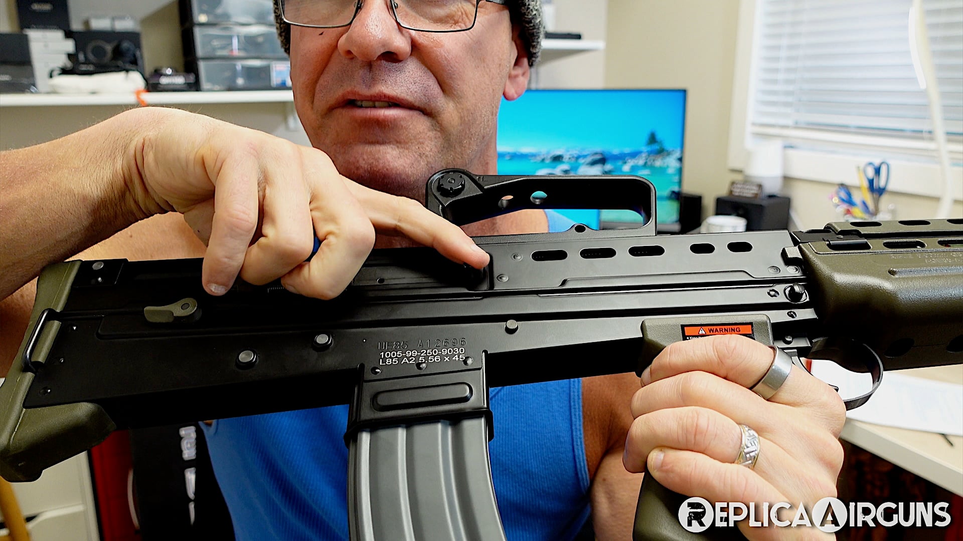 G&G L85 Carbine ETU Airsoft AEG Rifle Table Top Review