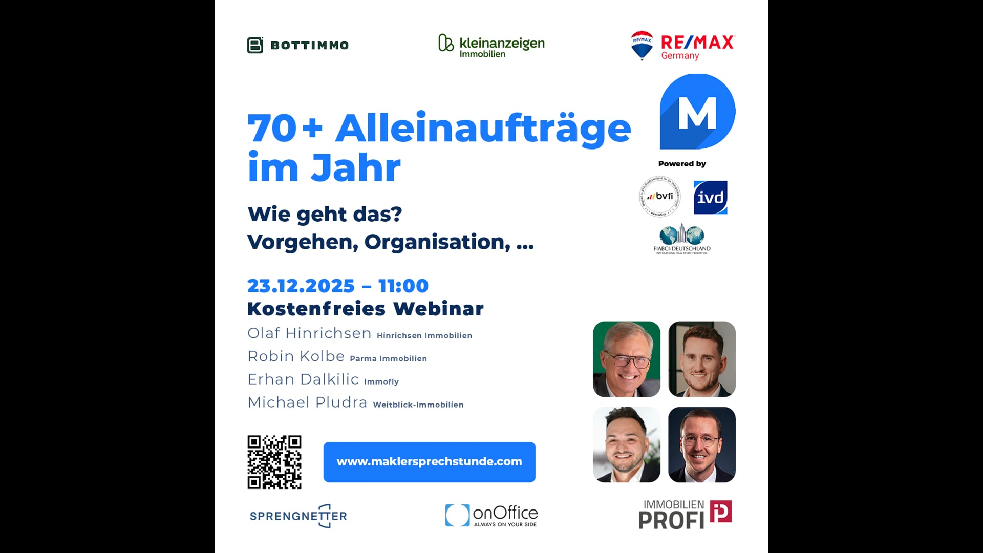 70+ Alleinaufträge im Jahr - Wie geht das?