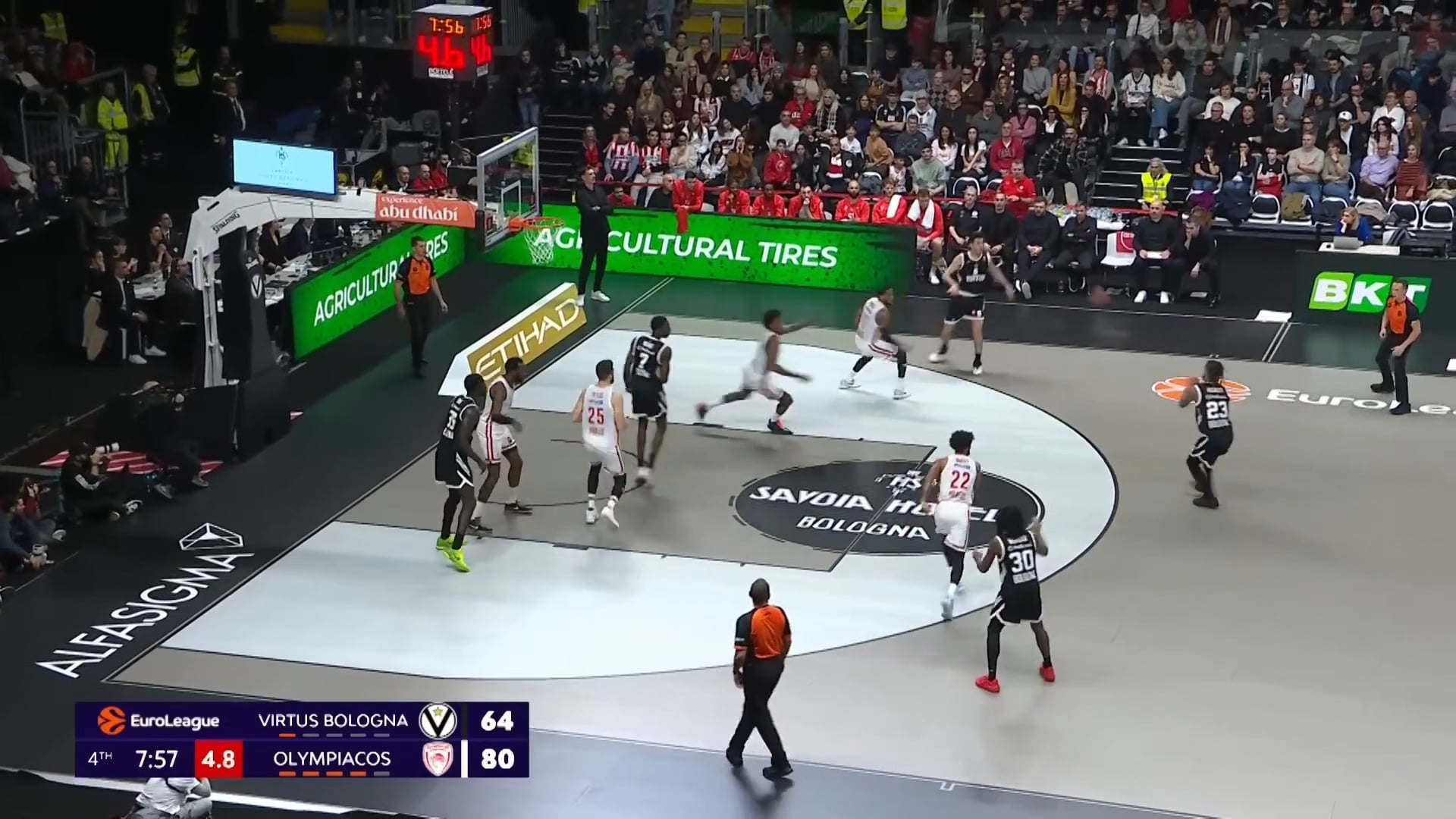 La Virtus cade in Eurolega