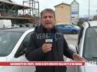 San Benedetto del Tronto - Decine di auto devastate nella notte in via Manara