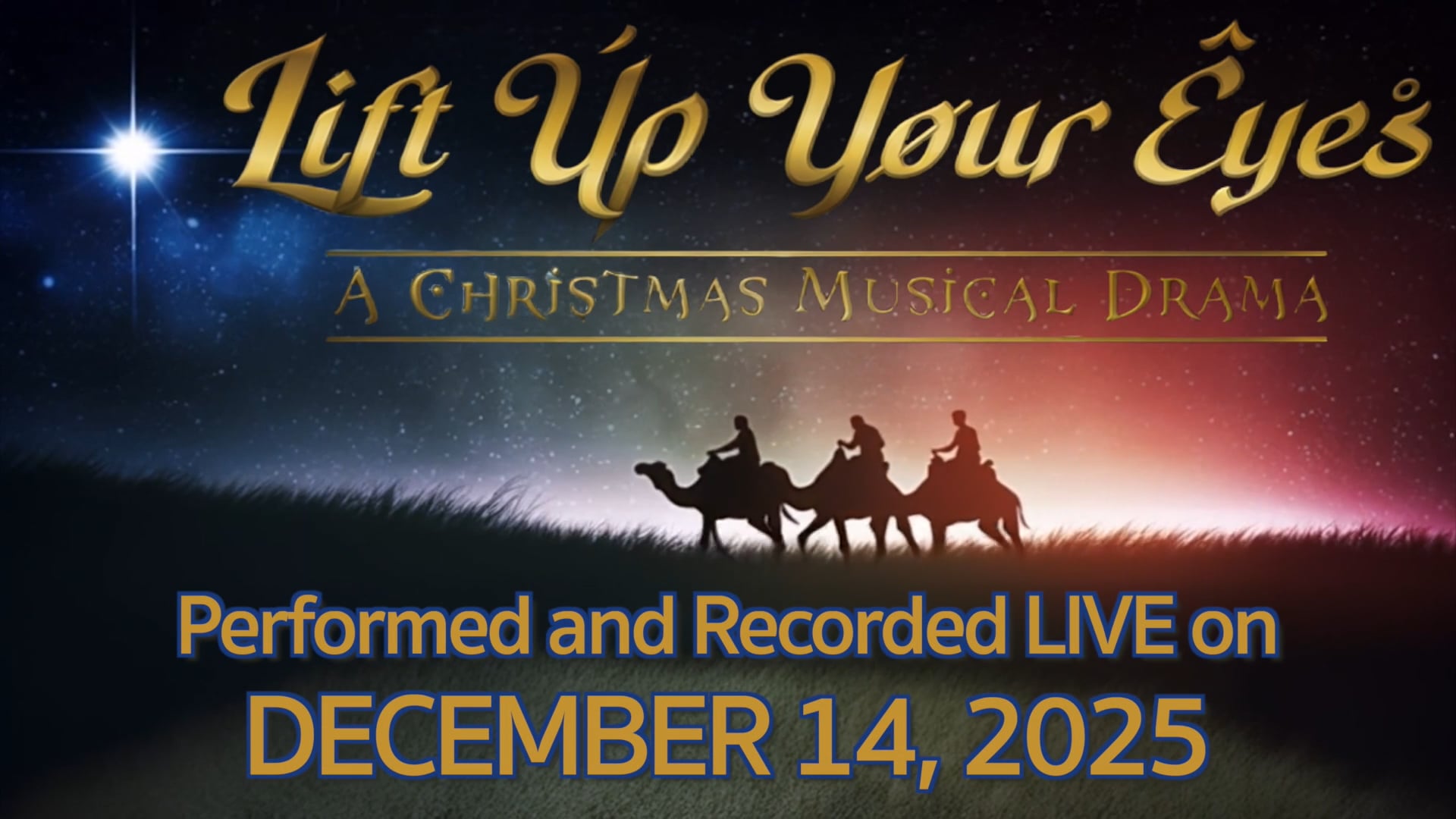 "Lift Up Your Eyes" - RAC Christmas Musical 2025