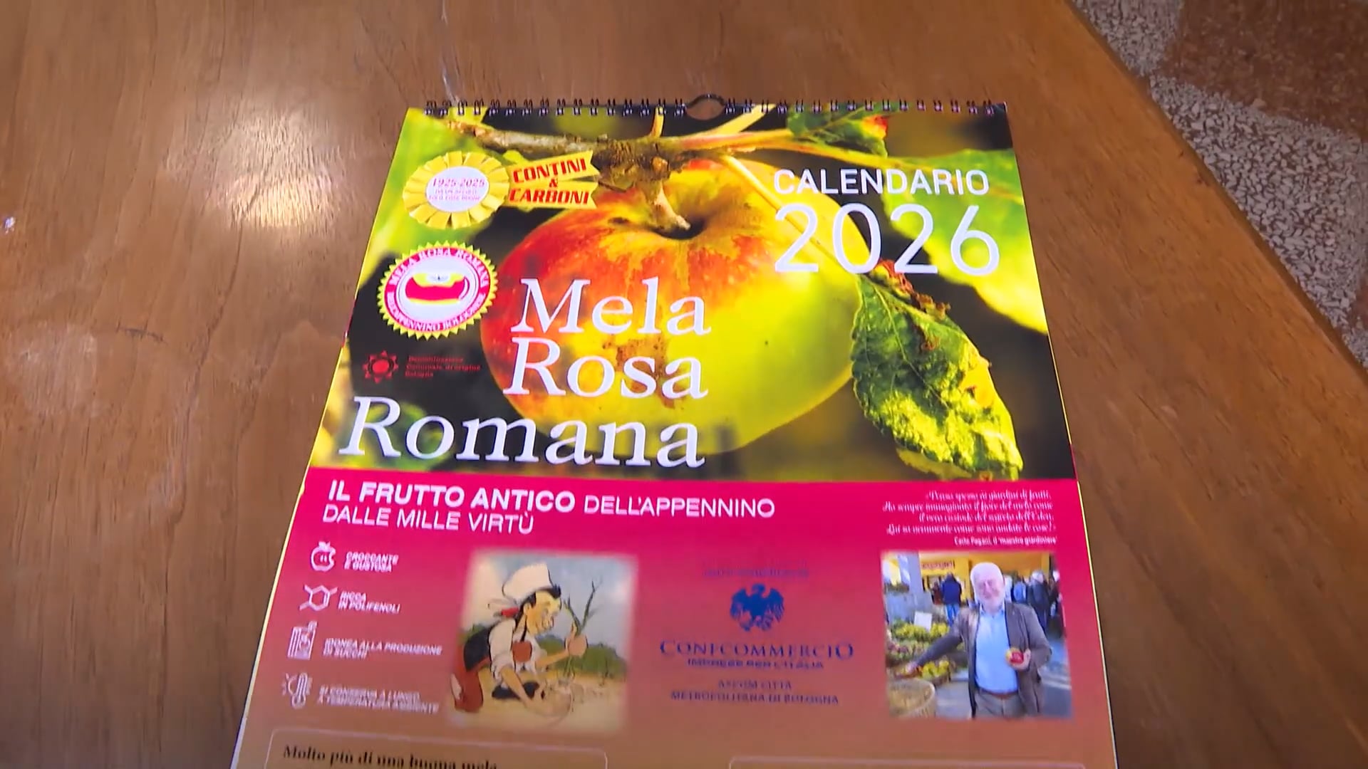 I bolognesi amano la “mela rosa romana”, una delle delizie dell’Appennino