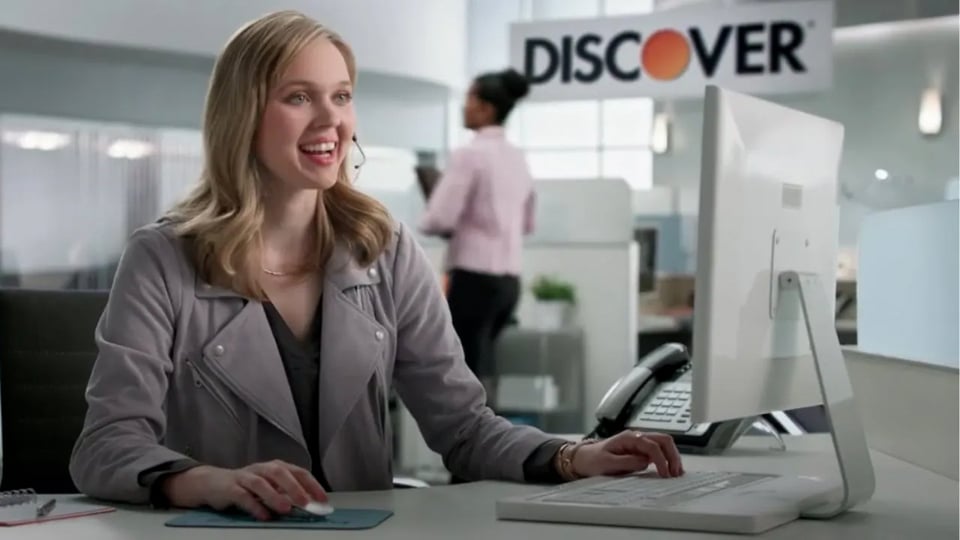 My Work: Discover Card "Customer Service" National Television Commercial