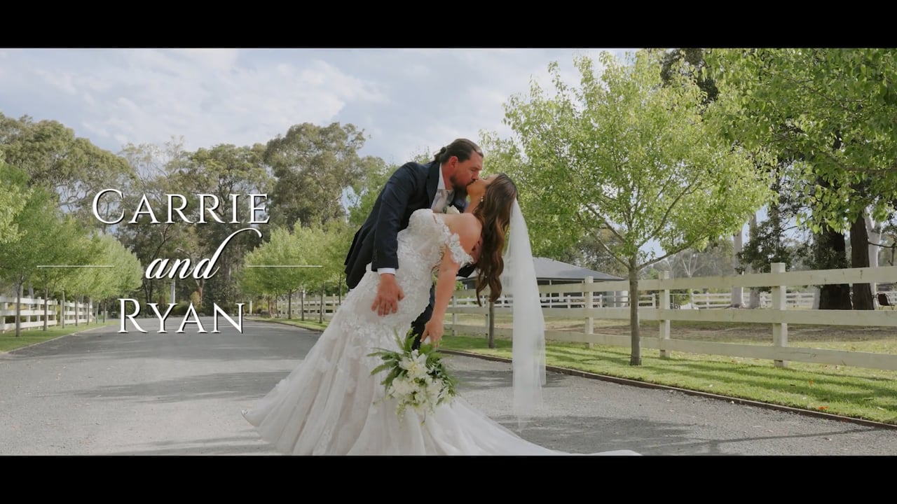The Woods Farm Wedding Video, Sydney - Carrie and Ryan