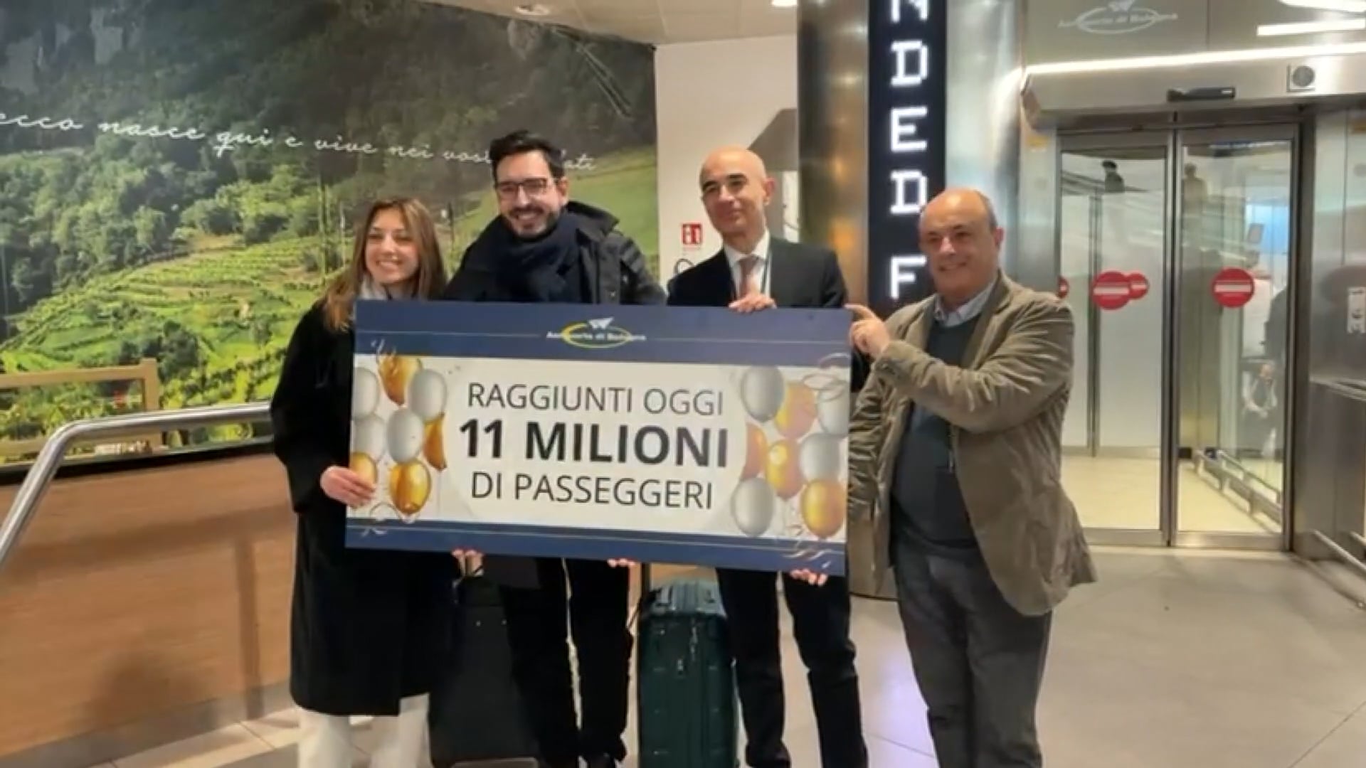 Aeroporto Marconi: atterrato l’undicimilionesimo passeggero