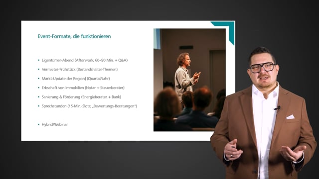 Kundenveranstaltungen im Netzwerk - Aufträge gewinnen durch eigene Kundenveranstaltungen