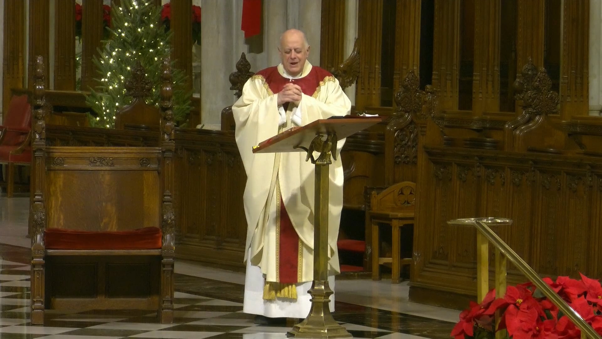 Mass from St. Patrick's Cathedral - December 30, 2025