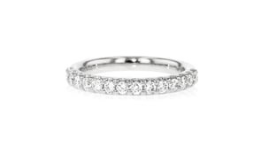 Gabriel Designs .50 ct. t.w. Diamond Ring in 14kt White Gold