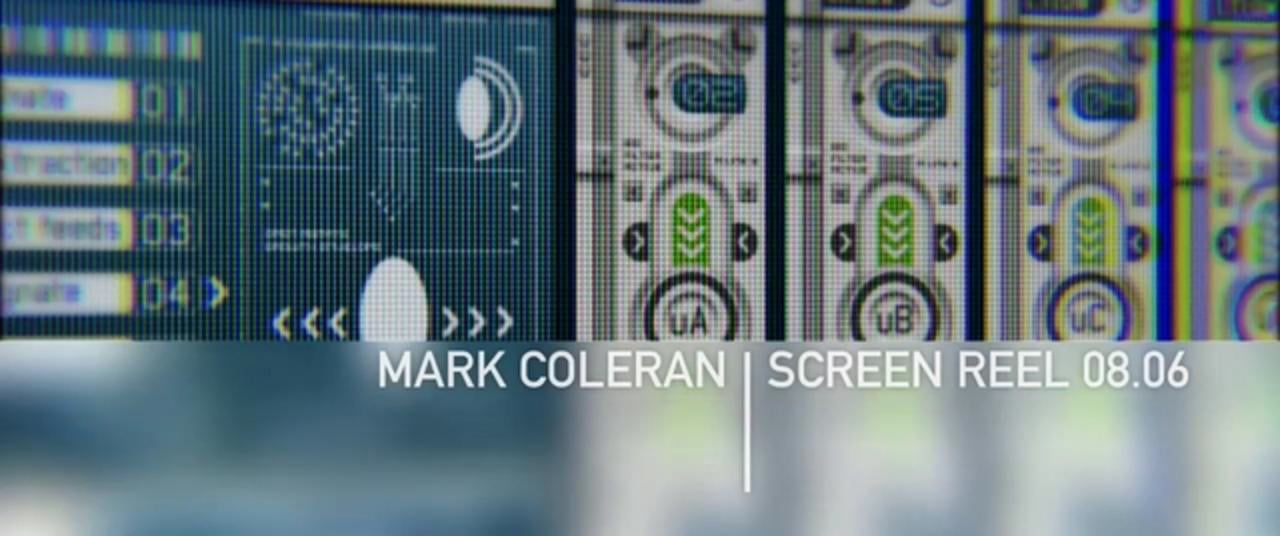 Mark Coleran | Screen Reel  08.06
