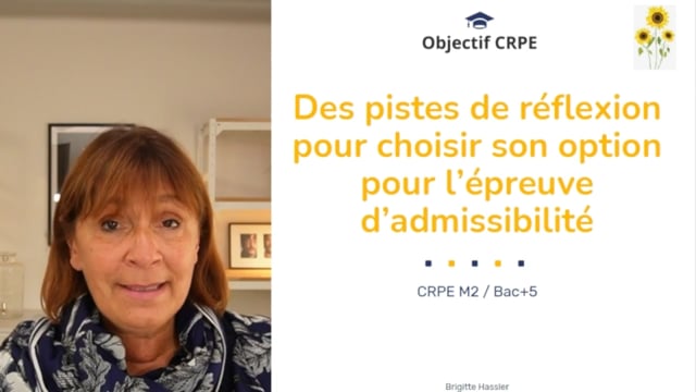 Comment choisir son domaine pour l'épreuve d'application ?